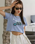 Shein Crop Tee