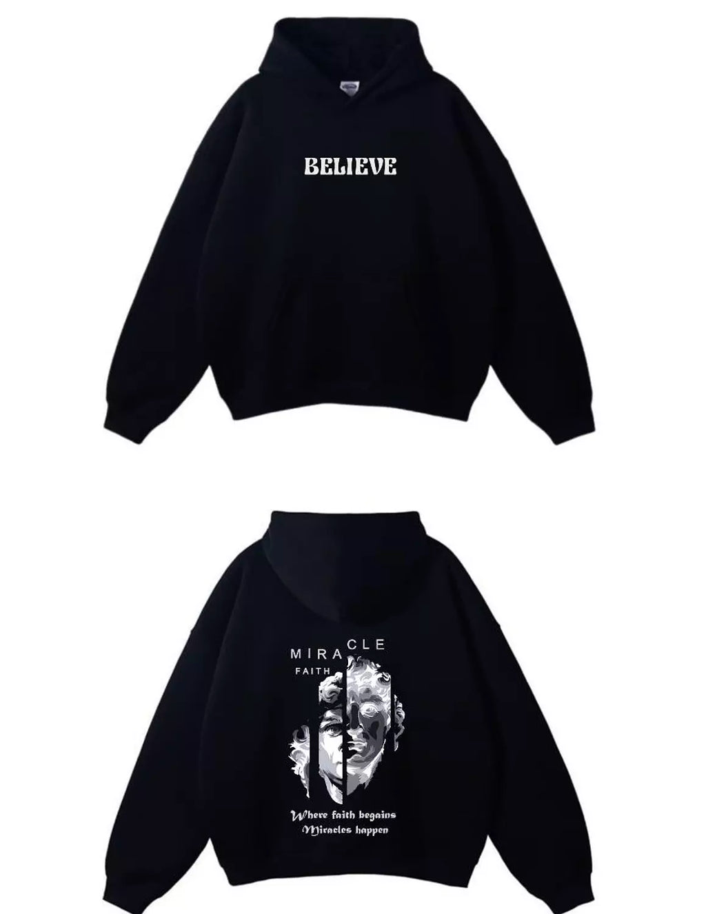 Believe Oversize Hoodie