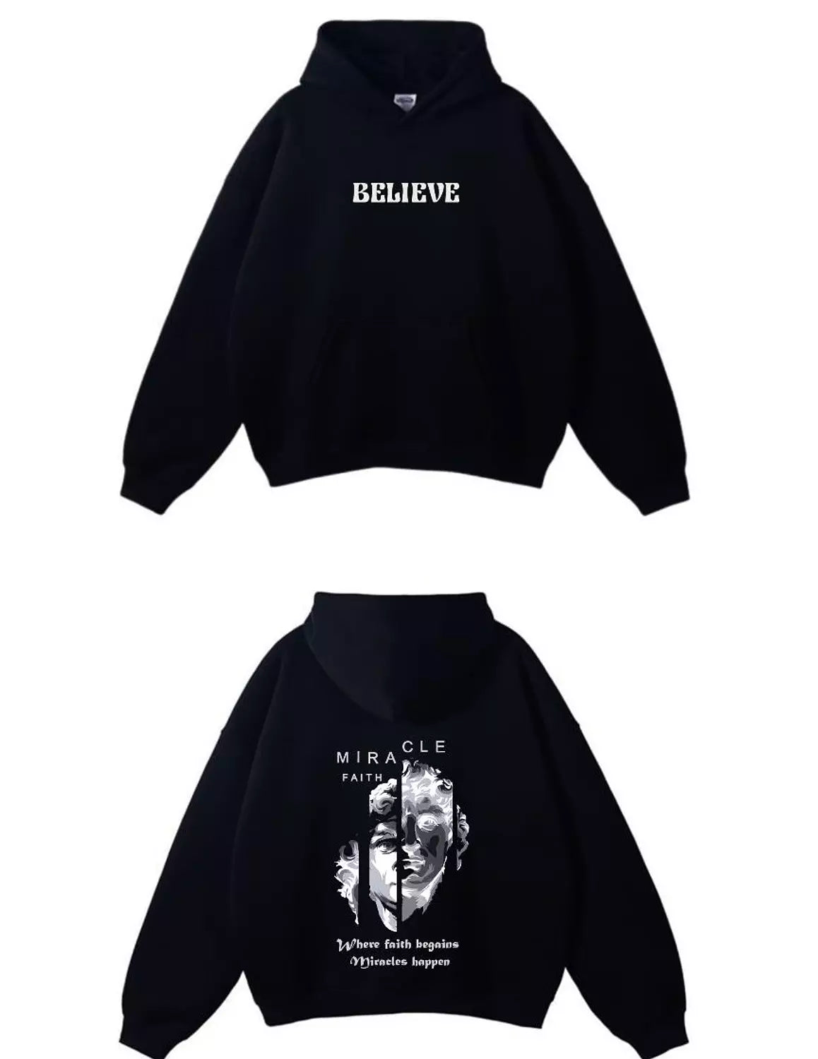 Believe Oversize Hoodie