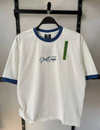 Pull&Bear Studio Design Oversized Ringer T-Shirt