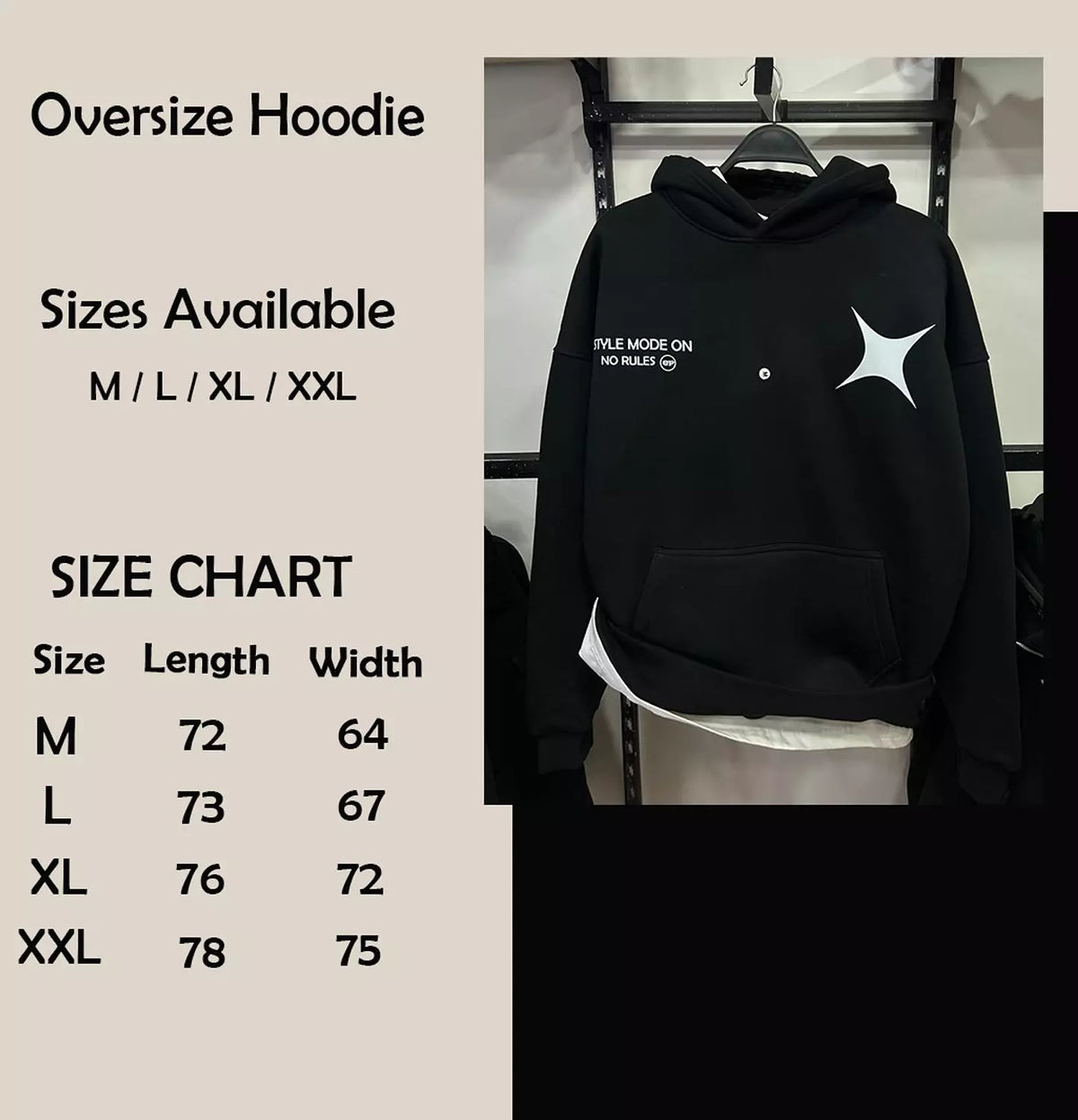 No Rules Mode Hoodie