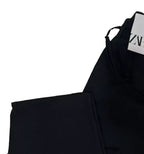 Zara Linen Wide-Leg Drawstring Pants