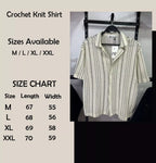 Zara Crochet Knit Shirt