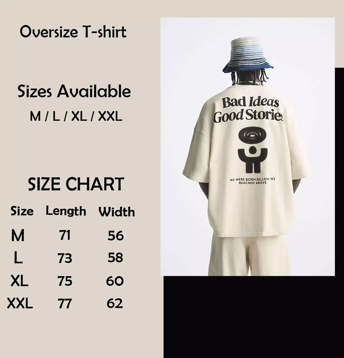 Bad Ideas Oversized T-shirt