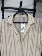 Zara Crochet Knit Shirt