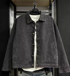 Washed Denim Utility Jacket