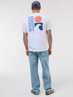 American Eagle Printed White T-shirt