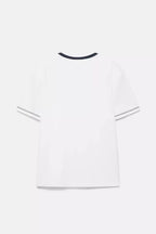 Pull&Bear Camarón Oversized Ringer T-Shirt