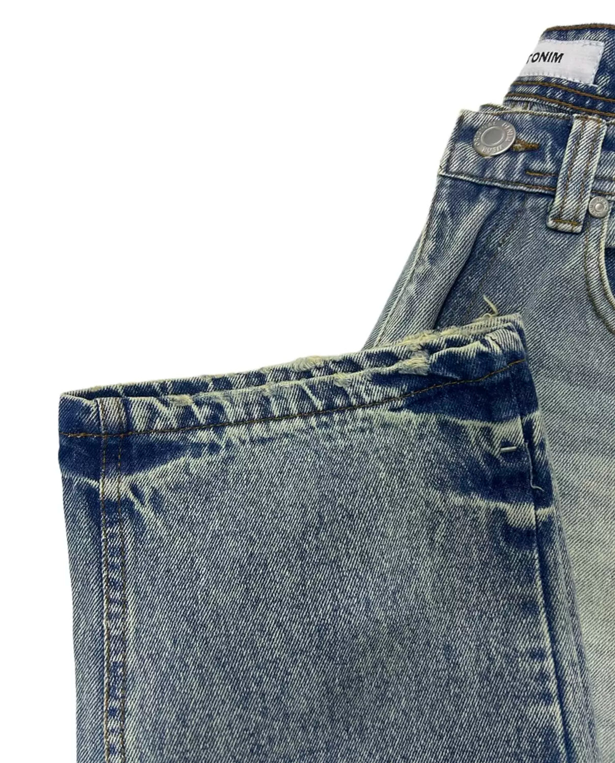 Blue Wide leg Jeans 3