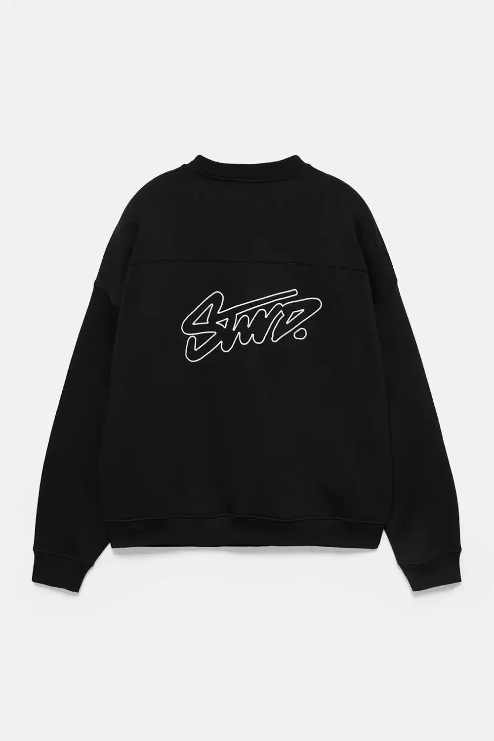 Pull&Bear Signature Logo Oversized Sweatshirt