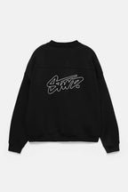 Pull&Bear Signature Logo Oversized Sweatshirt