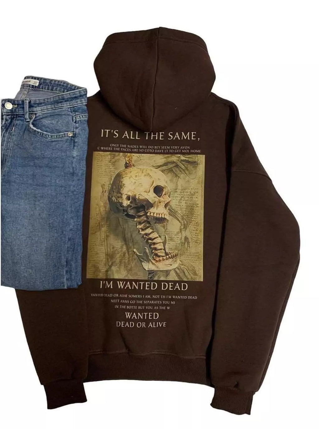 Skull Oversize Hoodie
