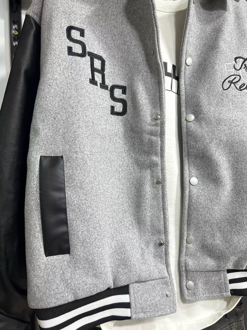True Religion Varsity Bomber Jacket