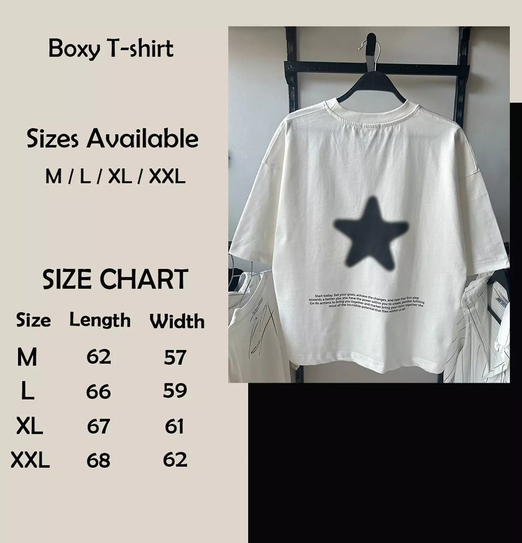 Star Boxy Fit T-shirt