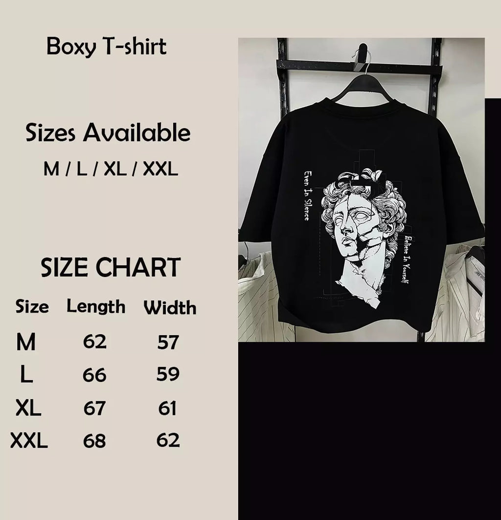 Believe Boxy Fit T-shirt