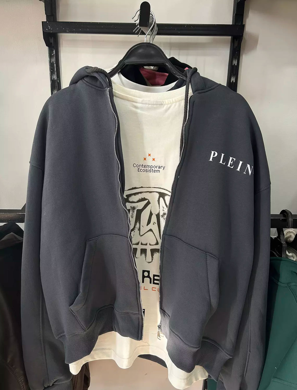 Philipp Plein Zipper Hoodie
