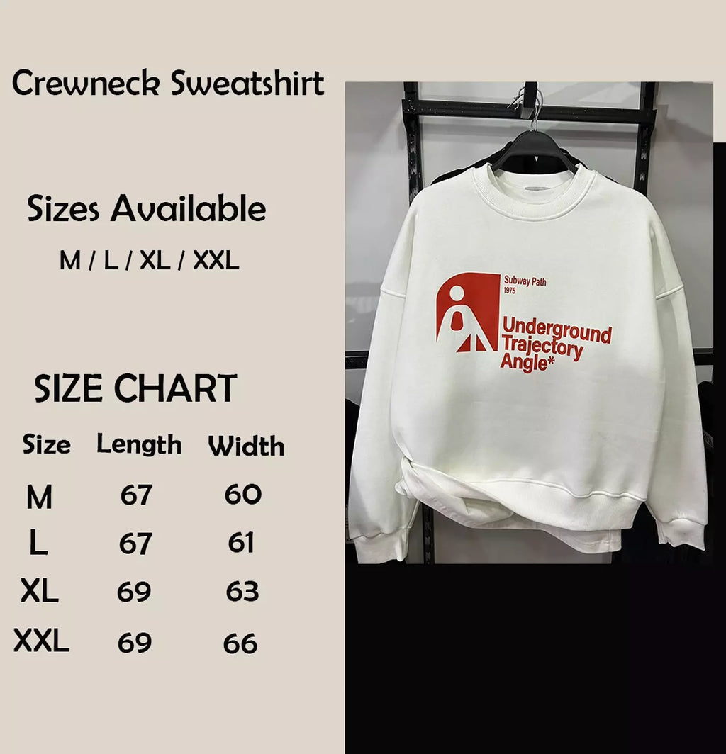 Subway Path Crewneck Sweatshirt