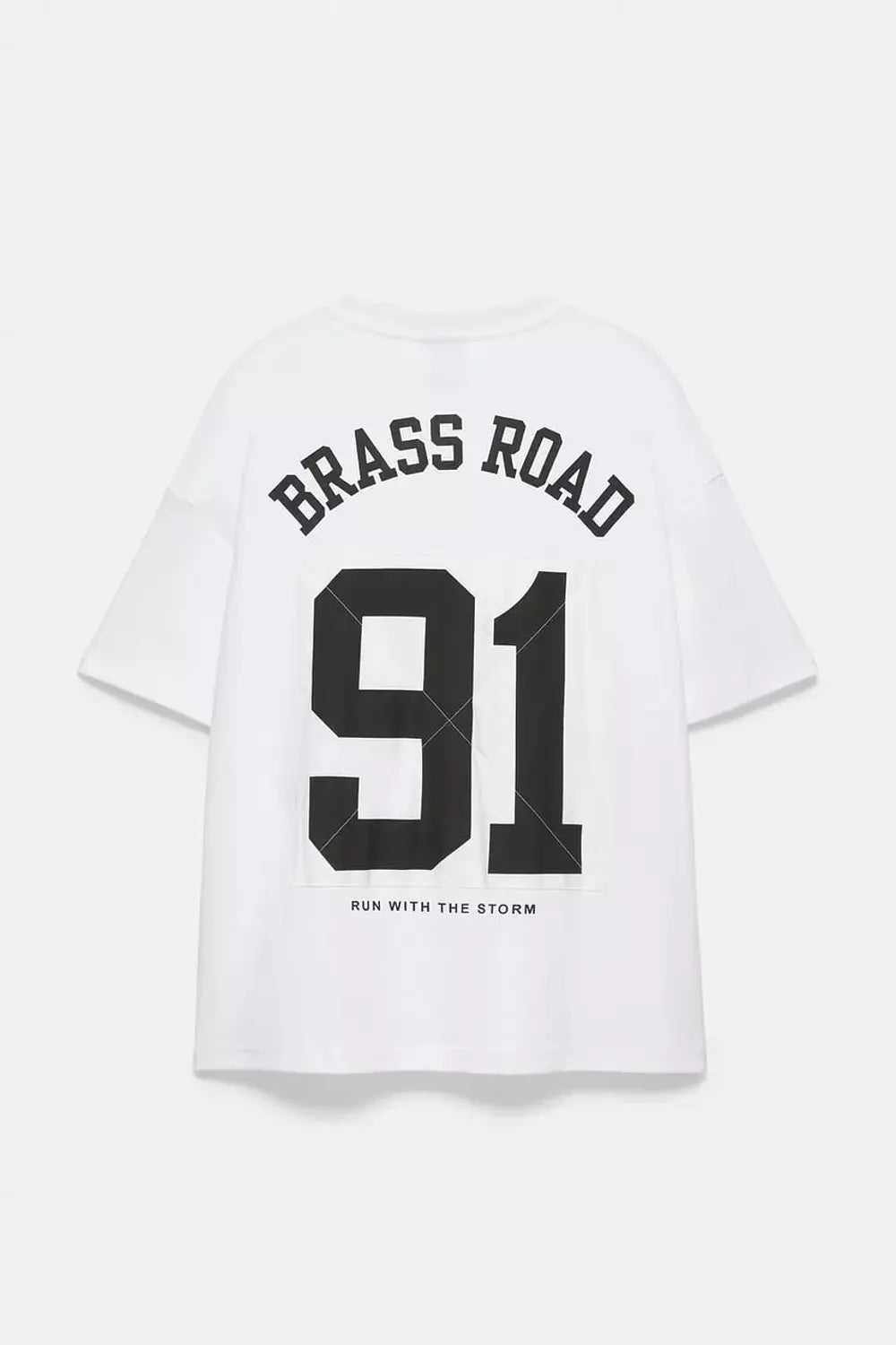 PULL&BEAR BRASS ROAD BOXY T-SHIRT