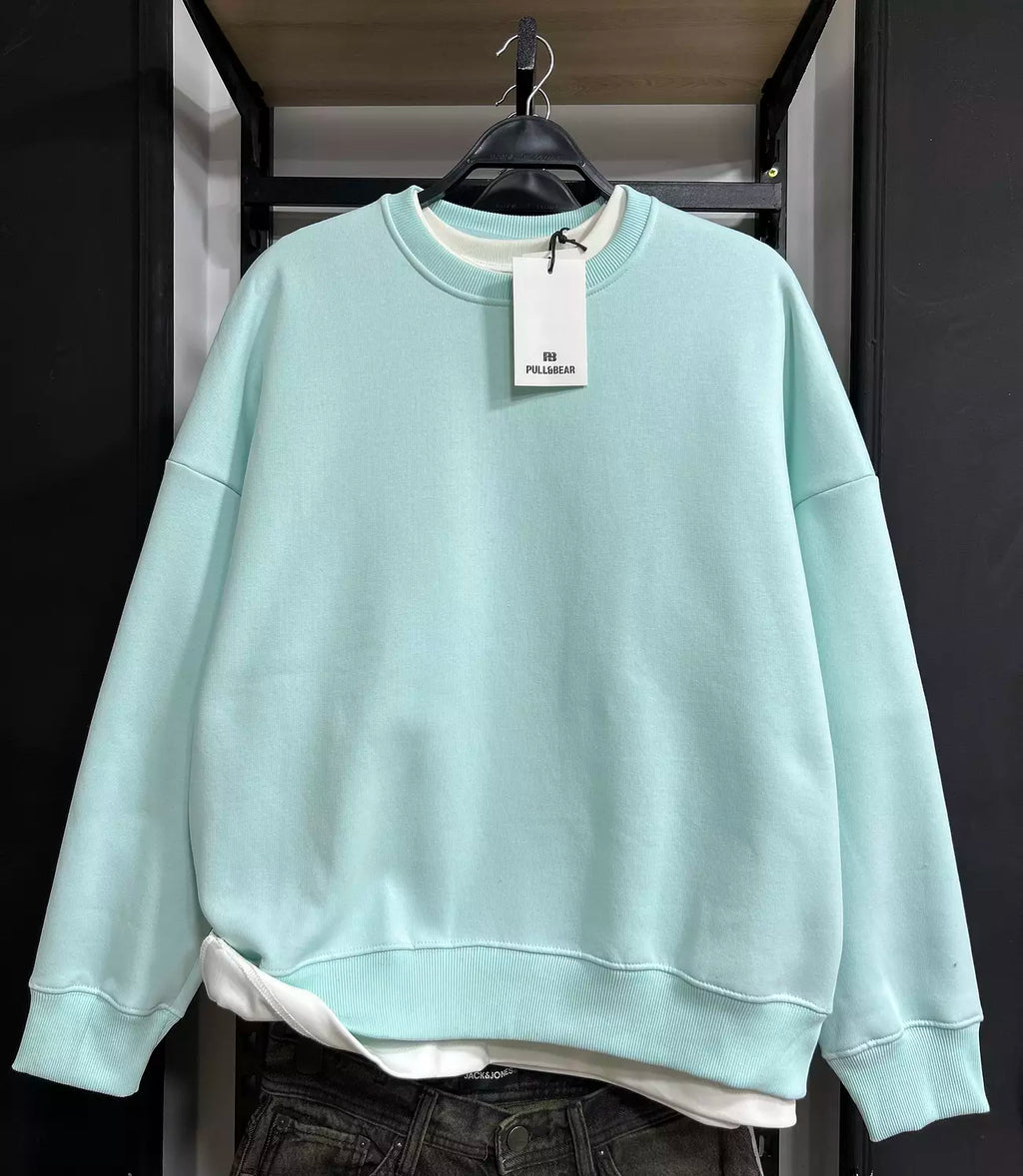 Pull&Bear Oversized Basic Sweatshirt