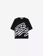 BERSHKA SHORT SLEEVE PRINT T-SHIRT