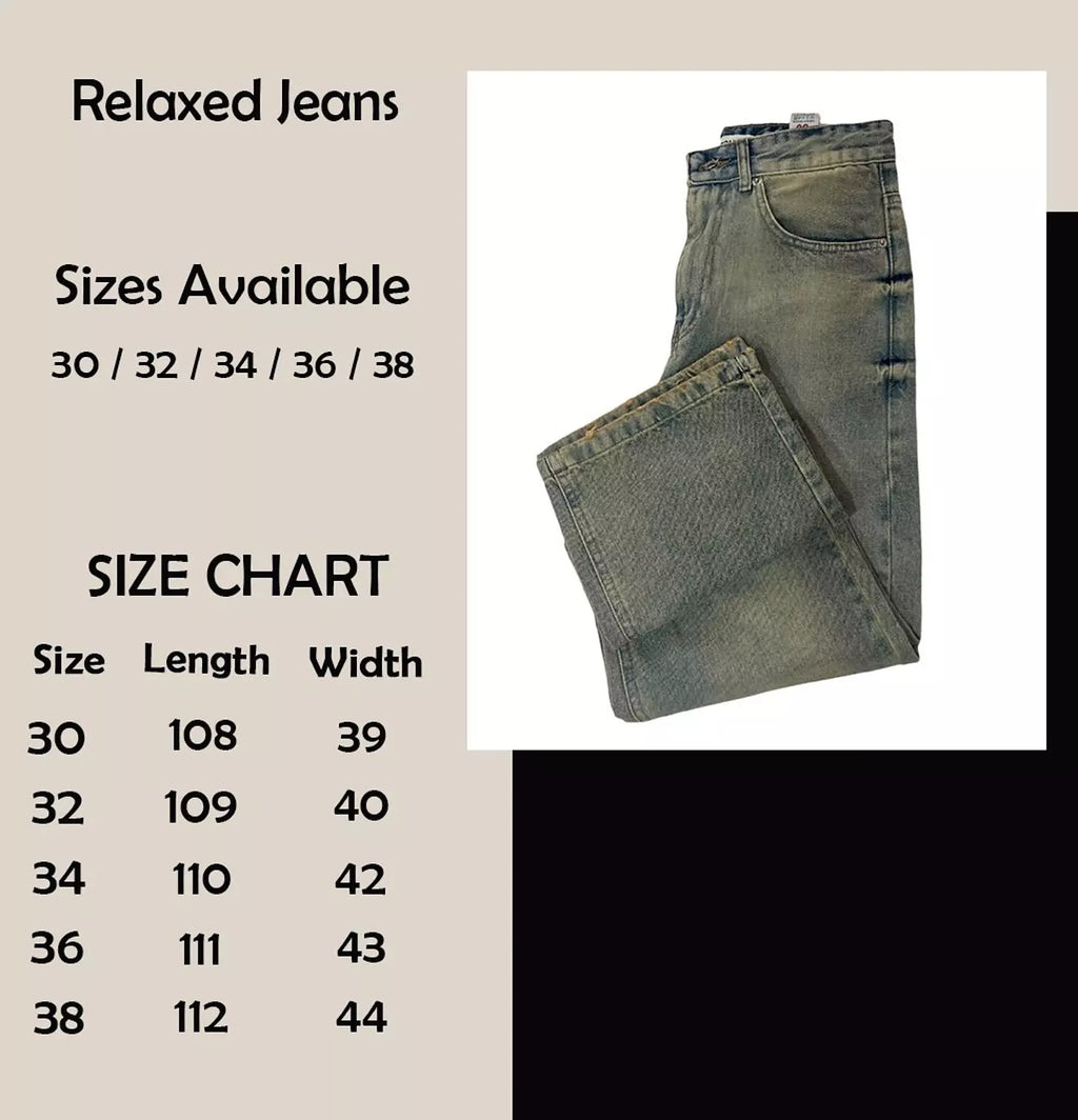 Vintage Wash Wide-Leg Jeans
