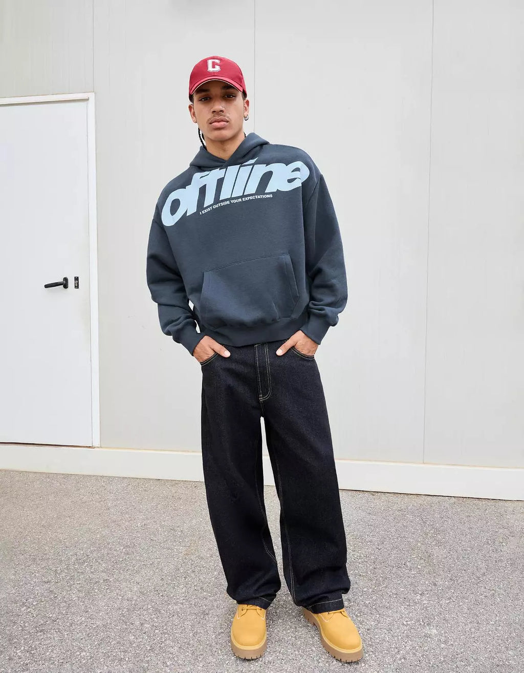 BERSHKA OFFLINE HOODIE