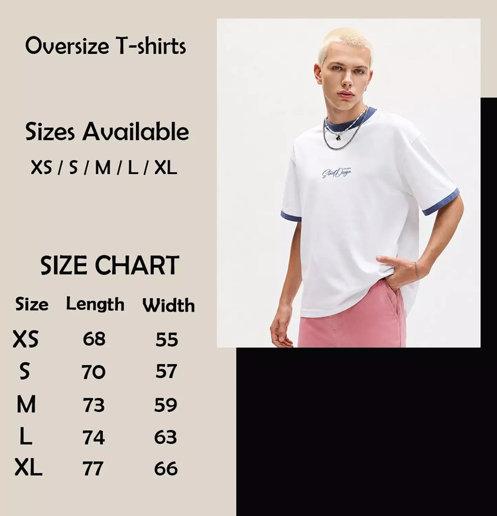 Pull&Bear Studio Design Oversized Ringer T-Shirt