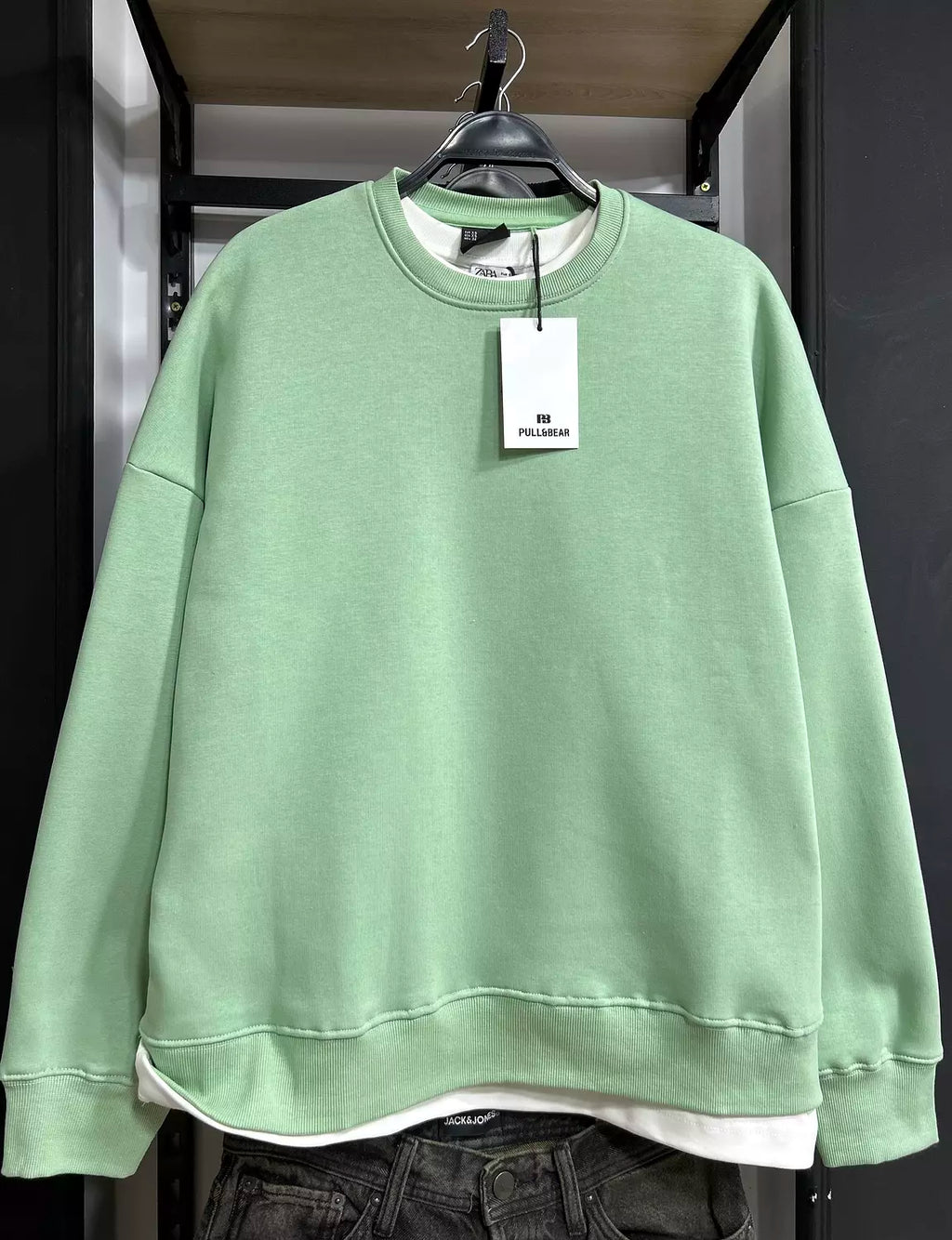 Pull&Bear Oversized Basic Sweatshirt
