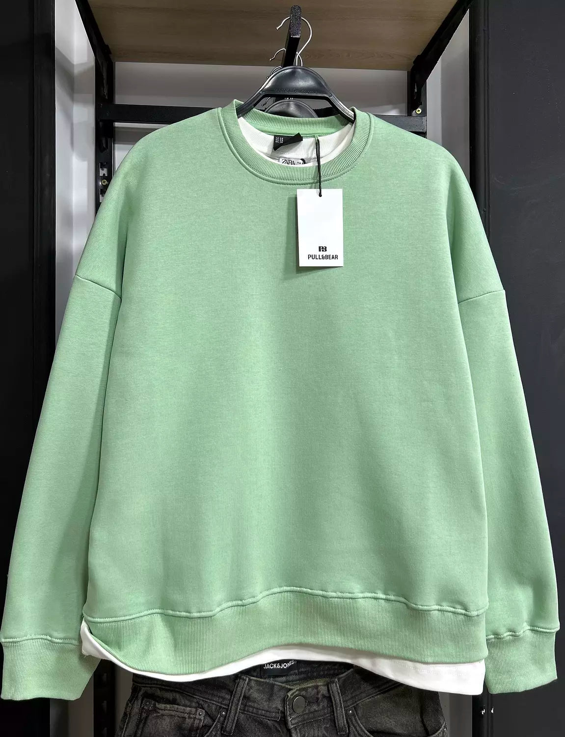 Pull&Bear Oversized Basic Sweatshirt