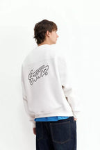 Pull&Bear Signature Logo Oversized Sweatshirt