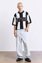 PULL&BEAR STRIPED - POLO SHIRT