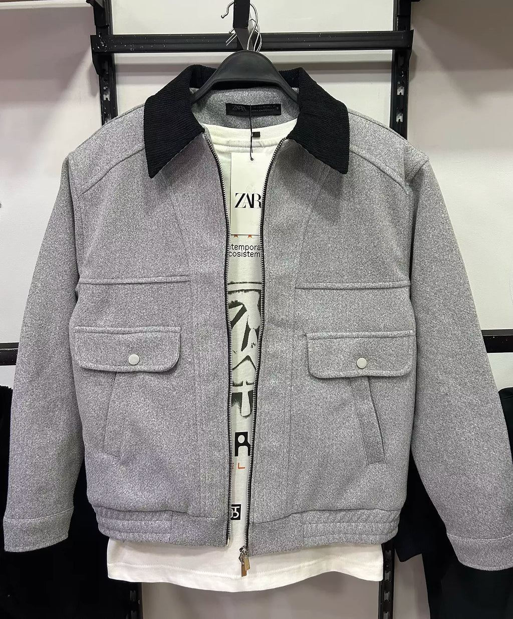 Zara Boxy Wool Jacket