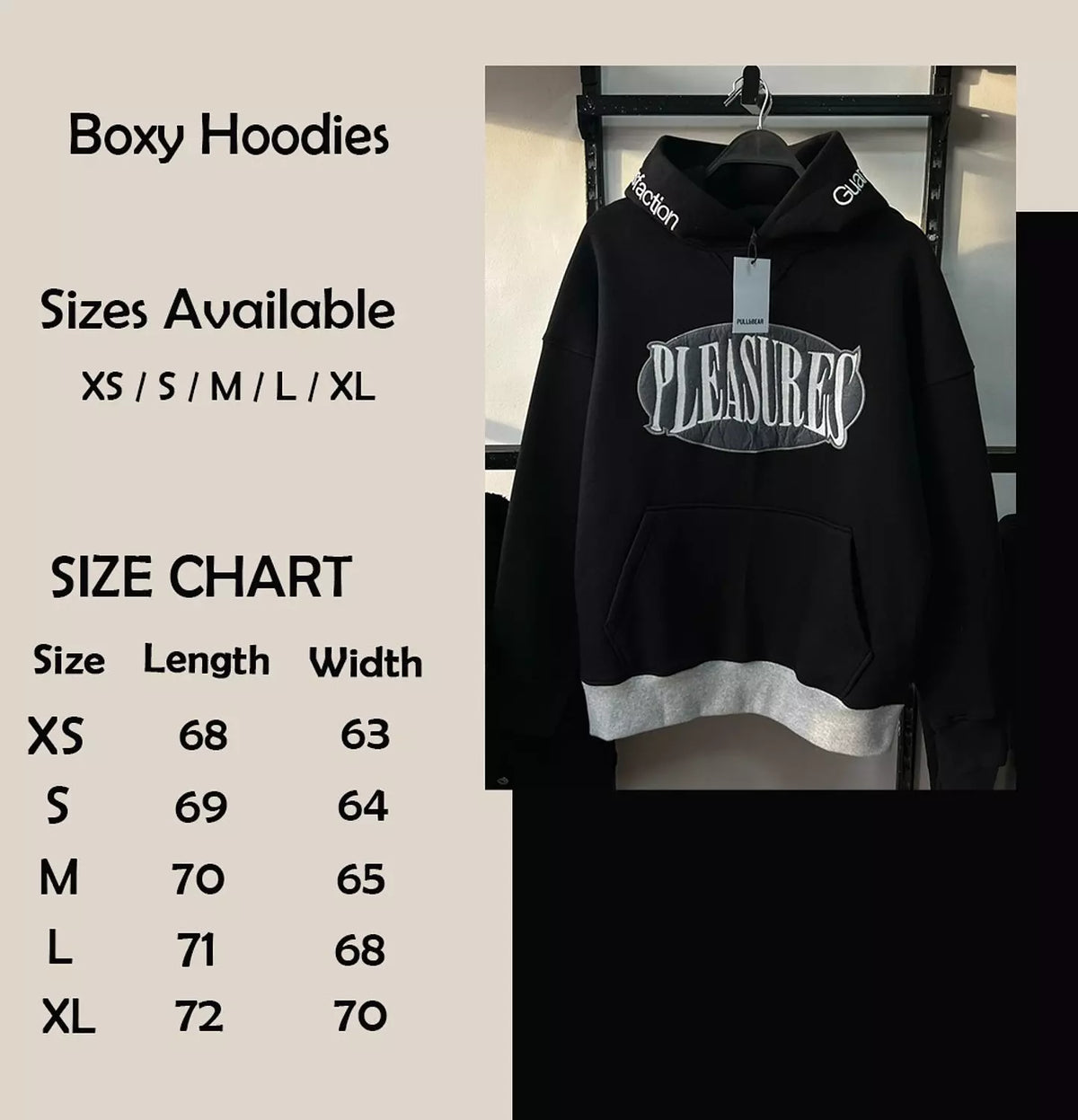 Pull&Bear Stwd by Pleasures Hoodie