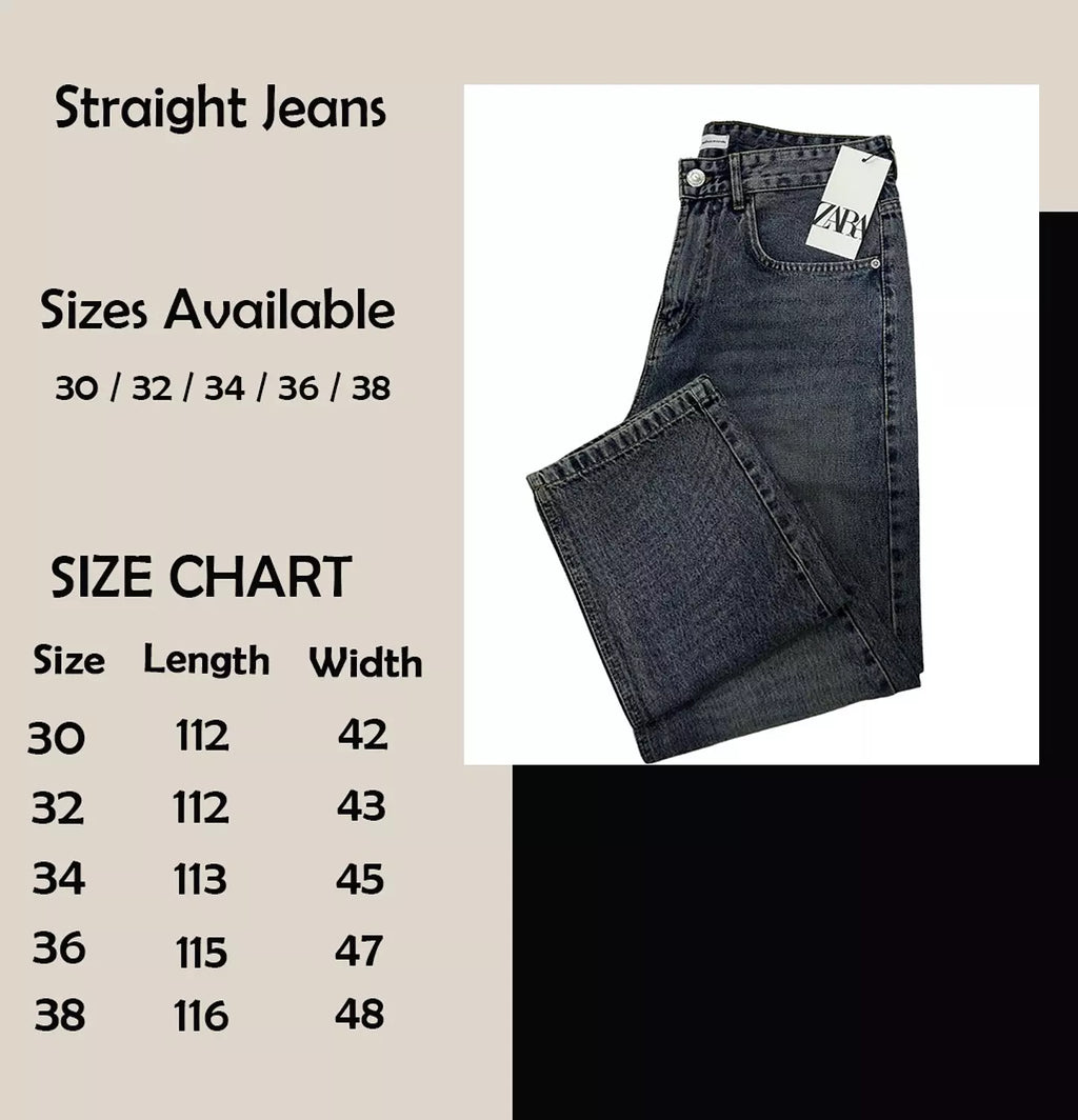 Zara Straight Jeans