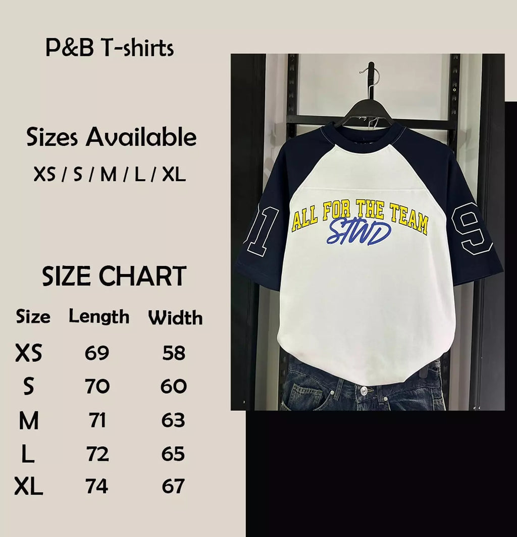 RAGLAN SHORT SLEEVE STWD T-SHIRT