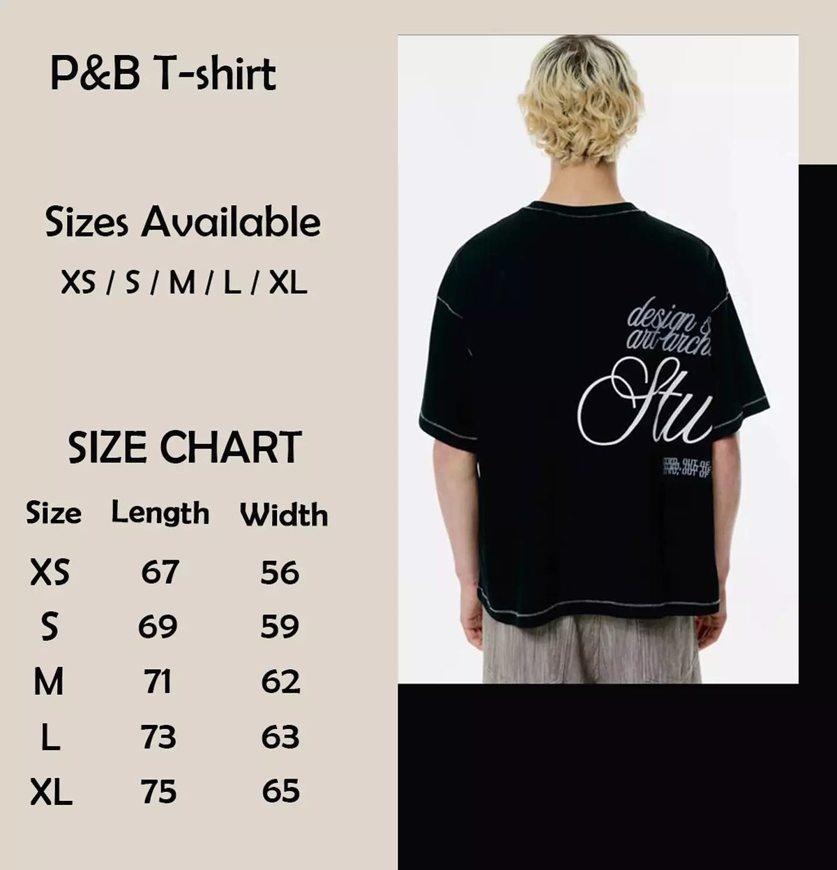 Pull&Bear Still Typography Oversized T-Shirt