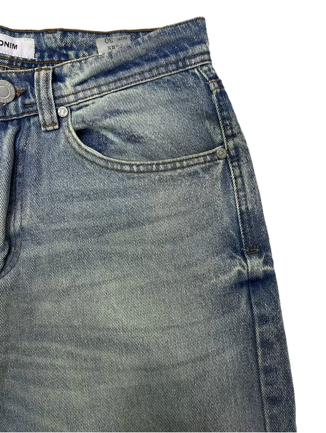 Blue Wide leg Jeans 3