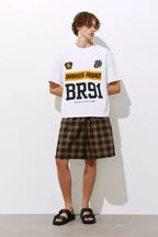 PULL&BEAR BRASS ROAD BOXY T-SHIRT