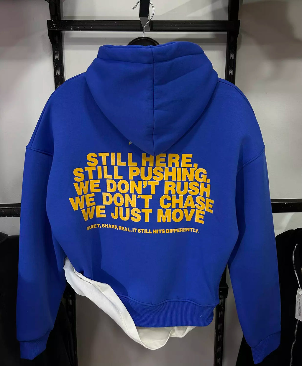 BERSHKA STILL MOVING HOODIE
