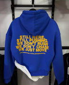 BERSHKA STILL MOVING HOODIE