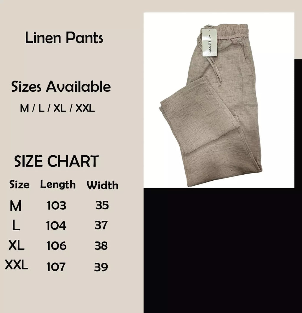 Lacost Linen Pants