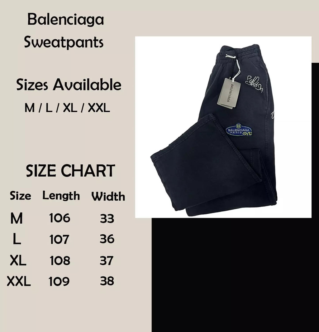 Balenciaga Signature Logo Jogger