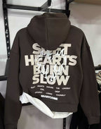BERSHKA PRINTED HOODIE