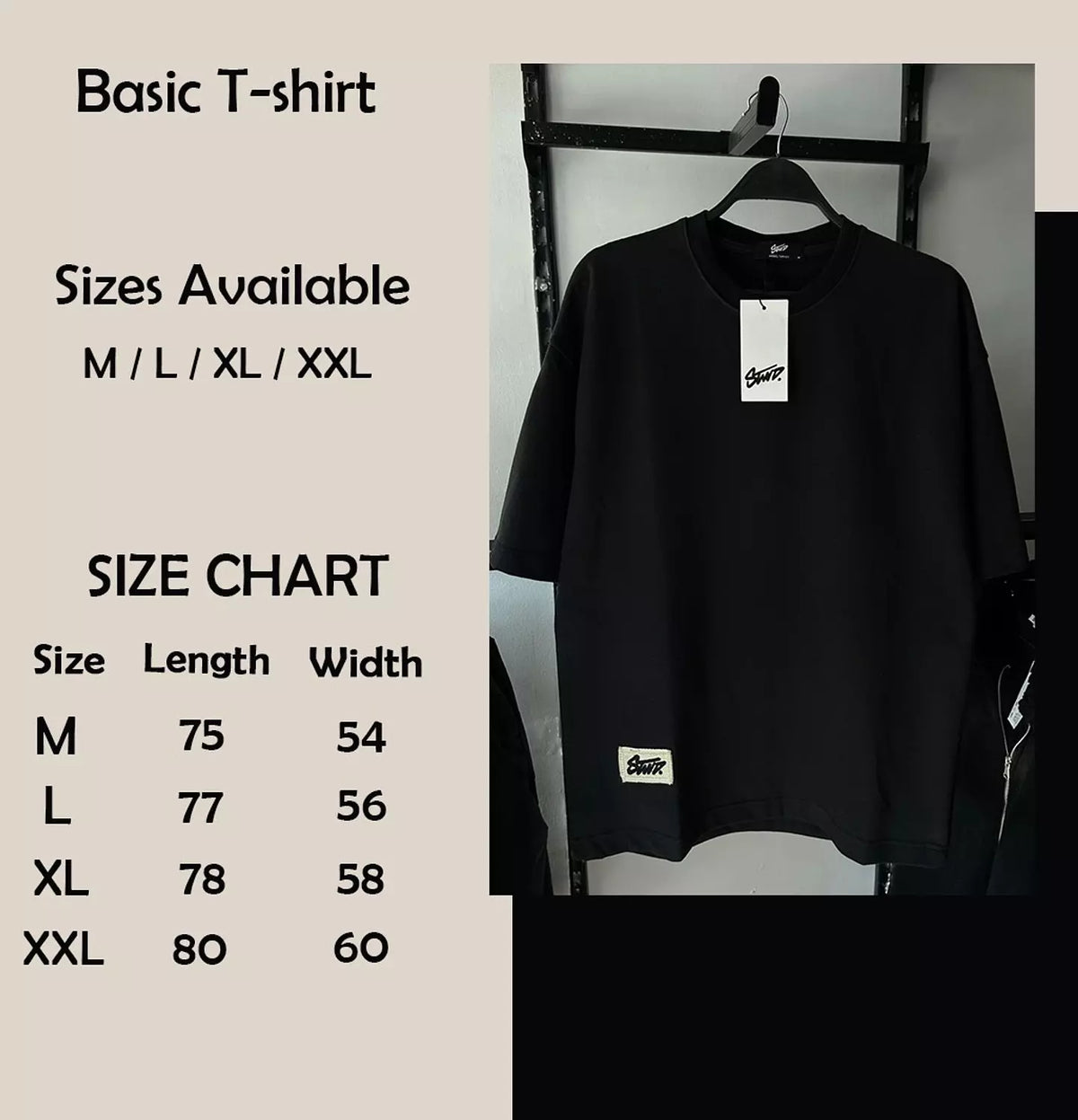 Pull&Bear Oversized Basic T-shirt