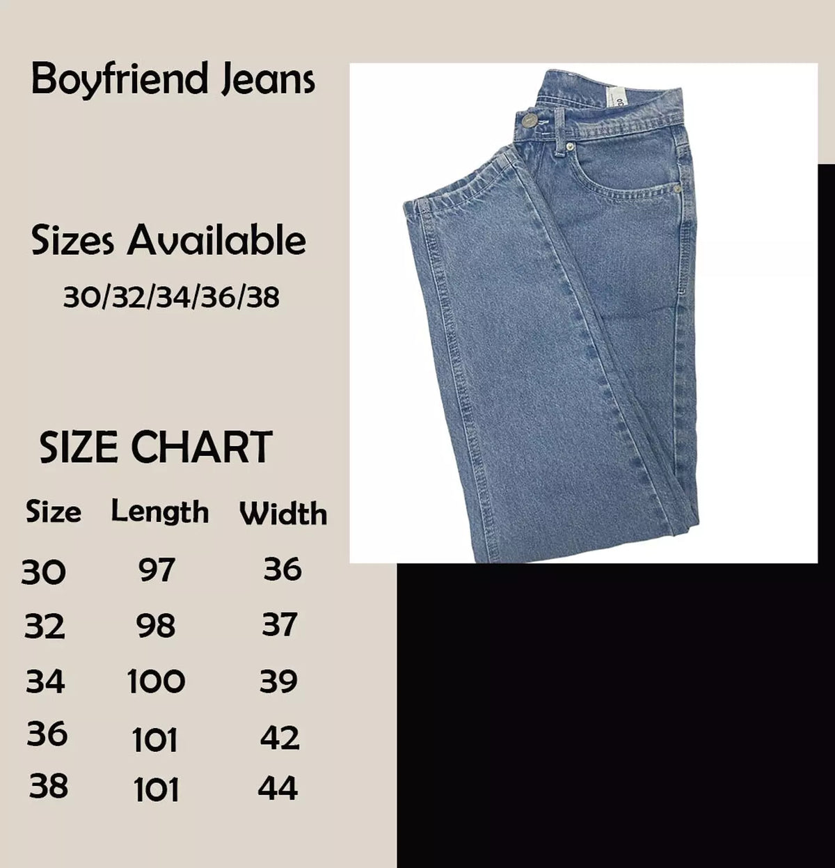 Baby-blue Boyfriend Jeans