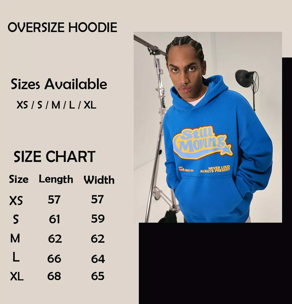 BERSHKA STILL MOVING HOODIE