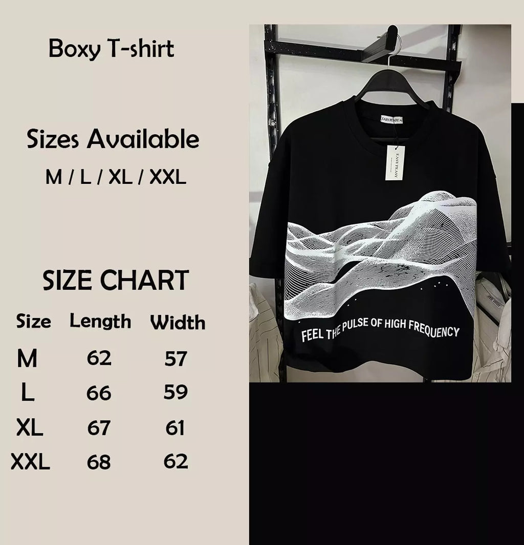 High Frequency Boxy Fit T-shirt