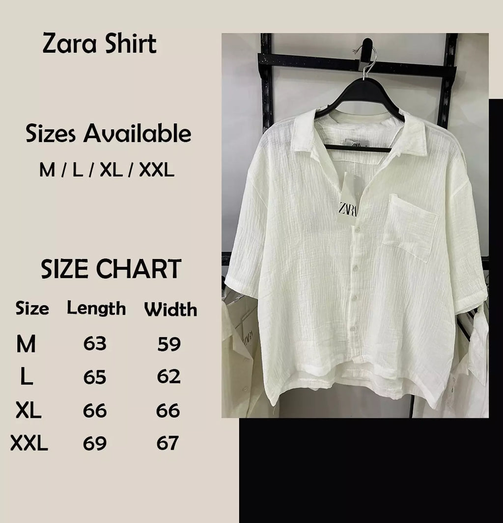 Zara Oversize Shirt