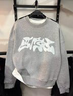 Light Grey Crewneck Sweatshirt